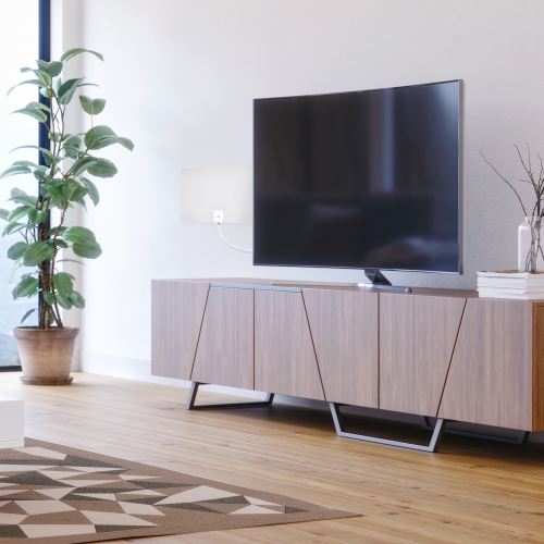 THINTV6A - Ultra-Thin XL Amplified HDTV Antenna - Multi-Directional