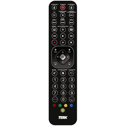 TKRTBL08B - 8-Device Universal Remote
