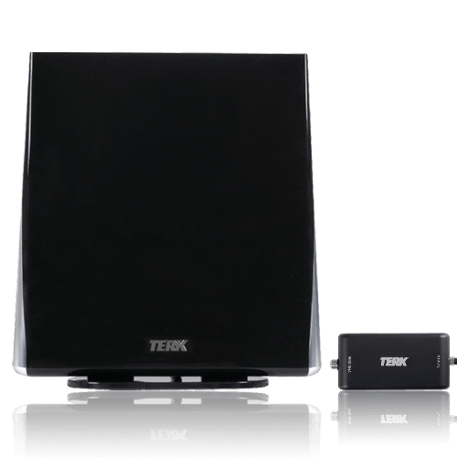 TVOMA1 TERK OmniDirectional, Amplified Digital Flat Indoor HDTV Antenna